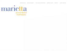 Tablet Screenshot of mariettallc.com